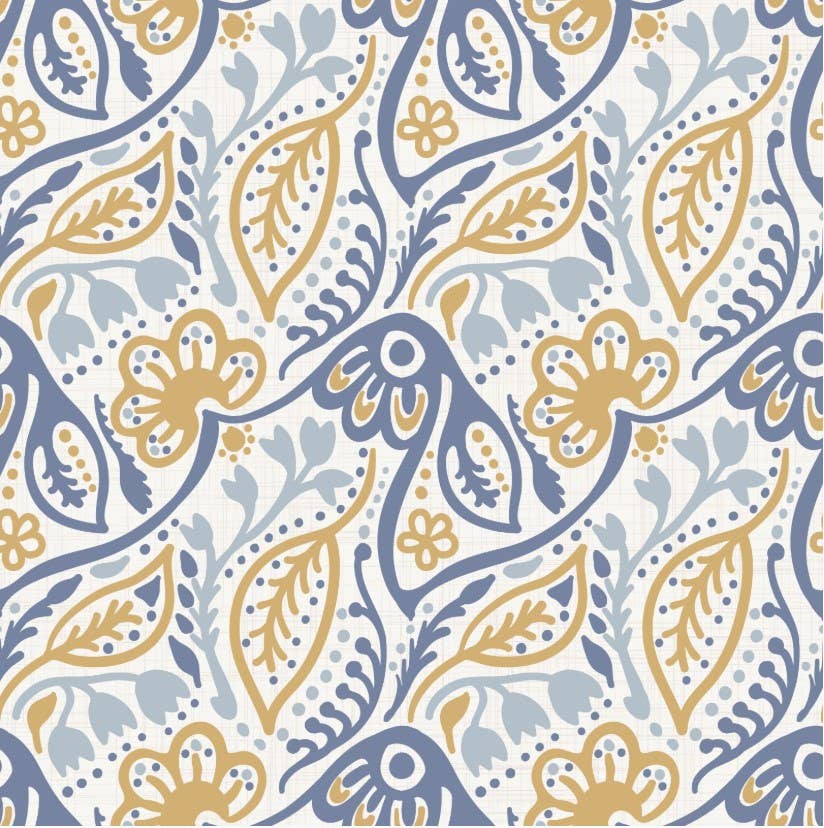 Kit Carson Accessories - Wholesale Kitchen Tool/Gadget - Hot Dish Cozy For plates Gold and Blue1