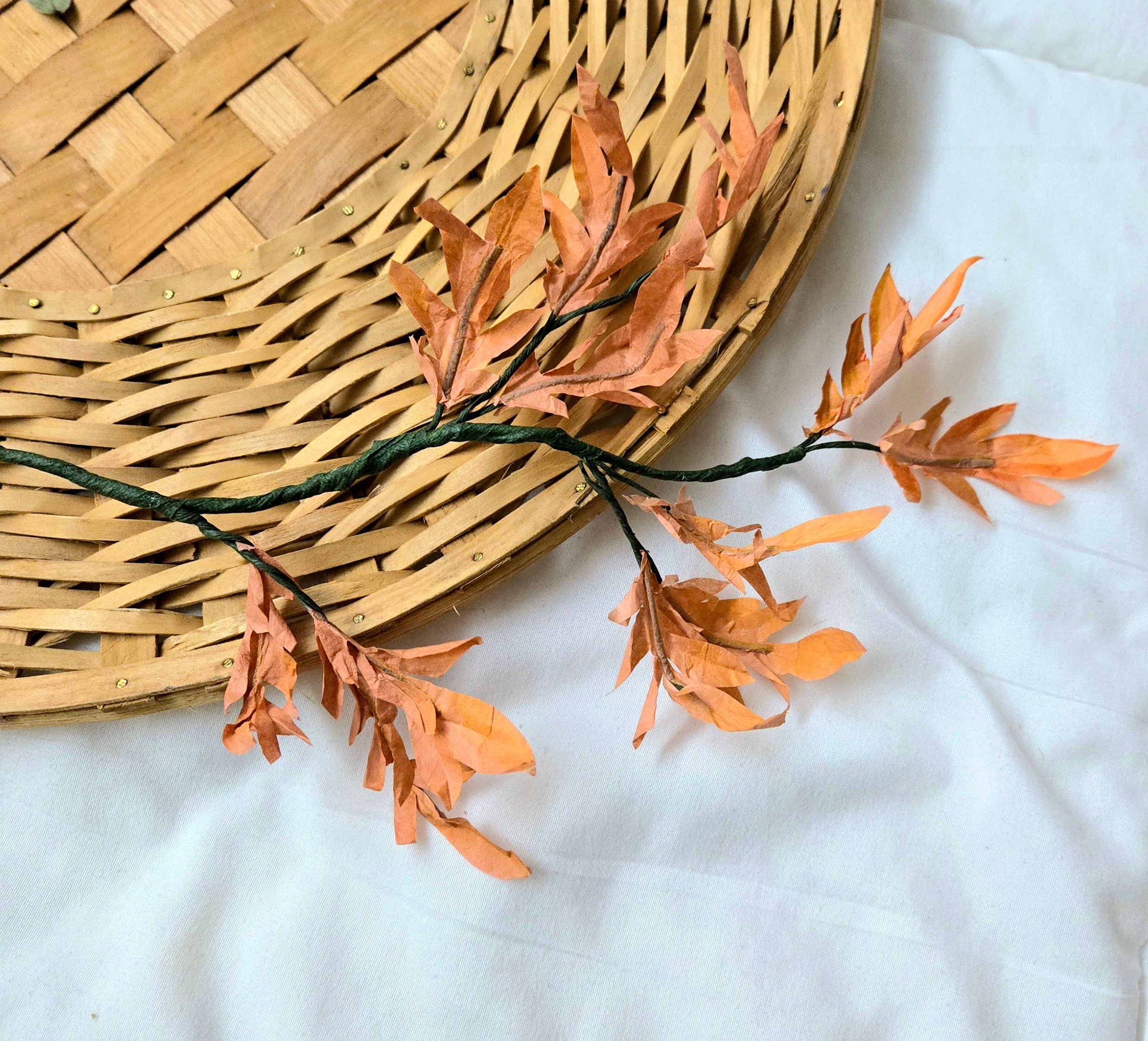 Beautiful Things By Bec - Vendita all'ingrosso Fiori finti - Foglie d'acero in carta, foglie d'autunno5