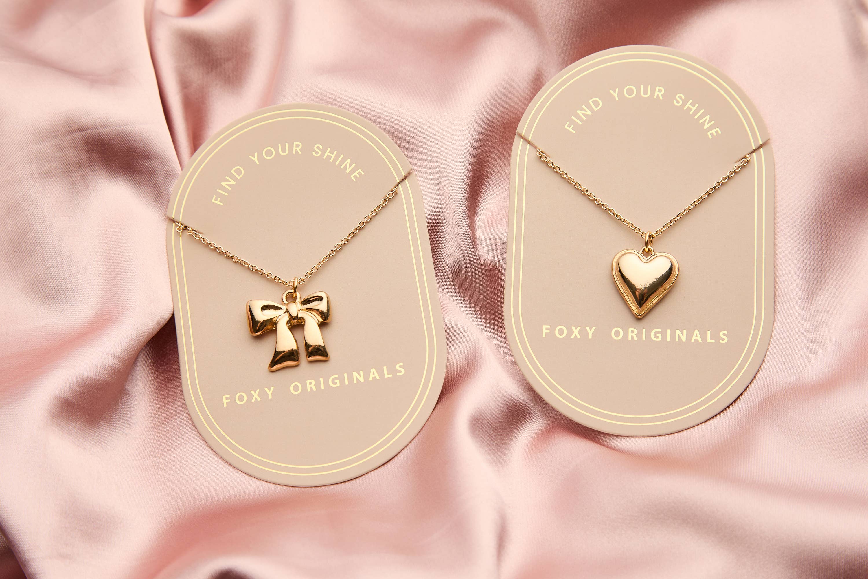 Foxy Originals - Wholesale Pendant/Charm Necklace - Bow Necklace | Christmas Accessories 20257