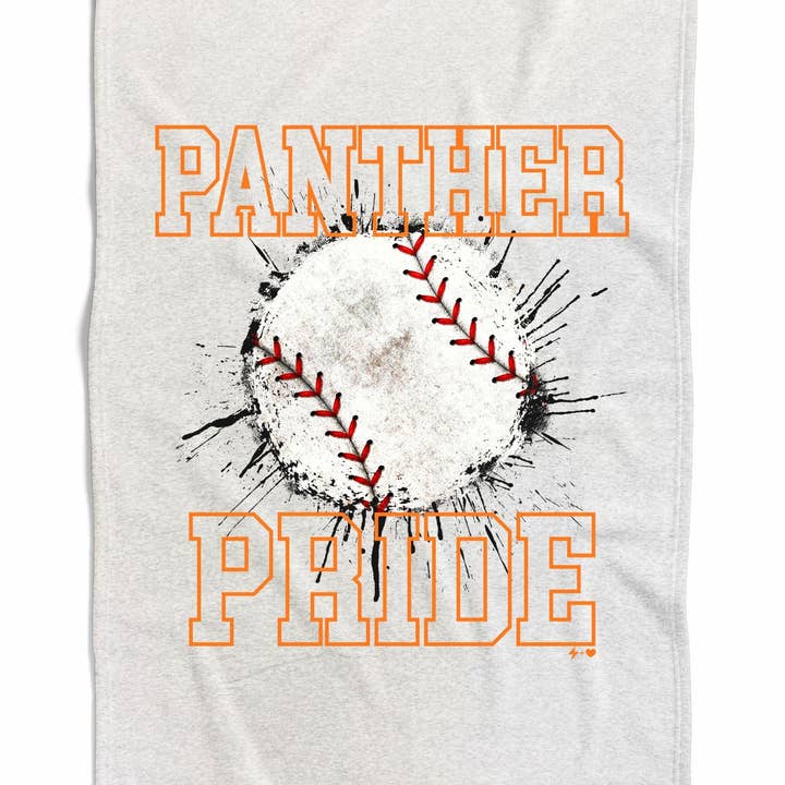 Hustle+Heart - Wholesale Throw Blanket - Vintage Baseball Team Pride Custom Sweatshirt Blanket (SSBBB1015)