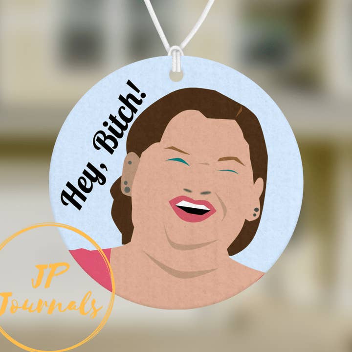 1000LB Sisters Fan Gift Car Air Freshener, Funny 1000 LB Sis for wholesale by JP Designs