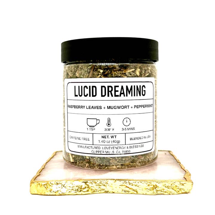 Loveyenergy & Blessings - Wholesale Loose Tea - LUCID DREAMING Handcrafted Herbal Tea Blend