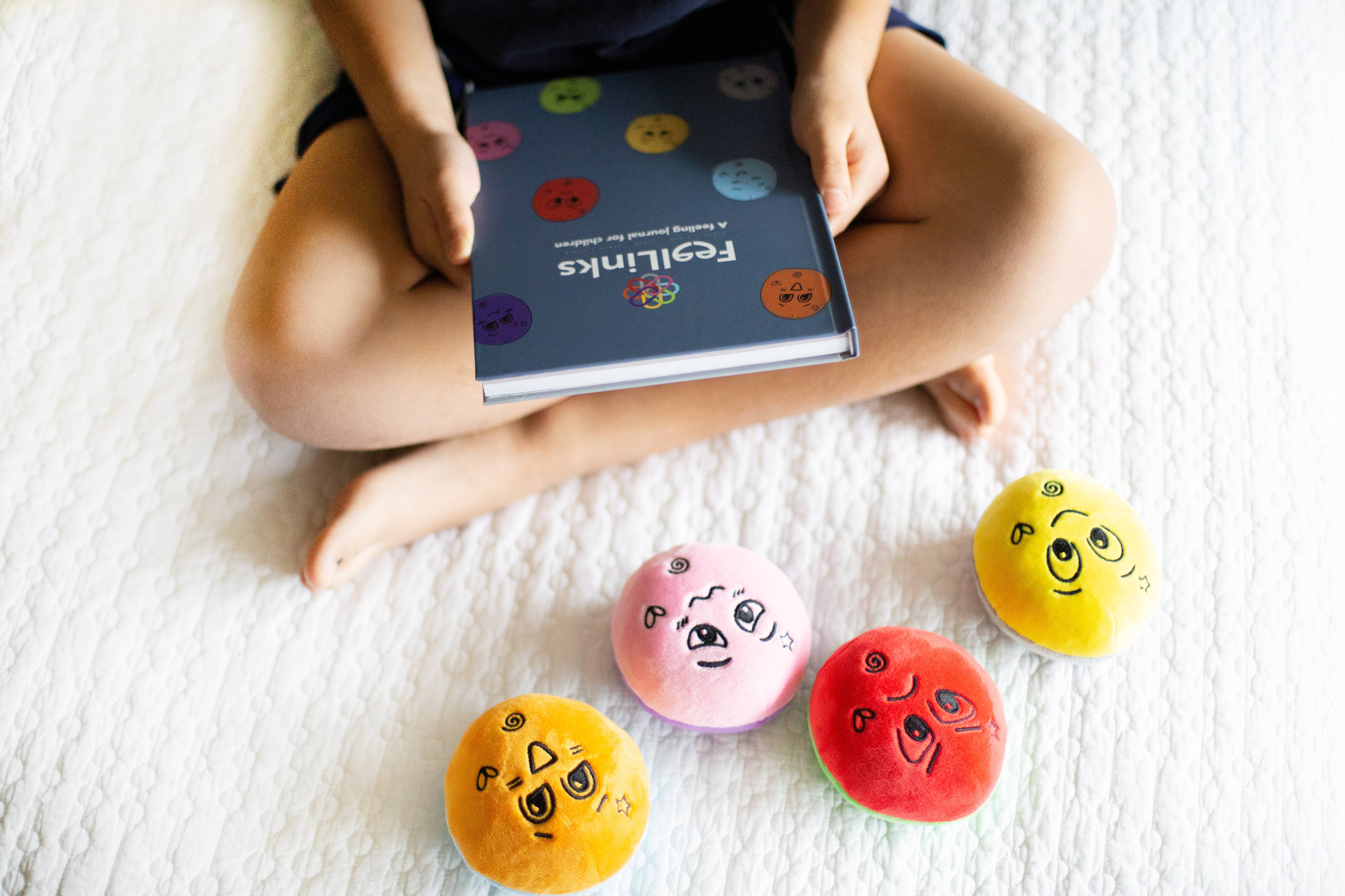 FeelLinks - Wholesale Journal/Diary - Kids - FeelLinks Emotion Set | SEL Tools & Feelings Journal2