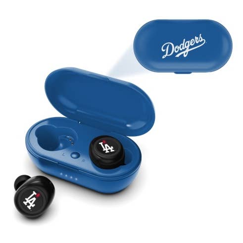 MLB Los Angeles Dodgers True Wireless Earbuds V.2 for wholesale by Prime Brands Group