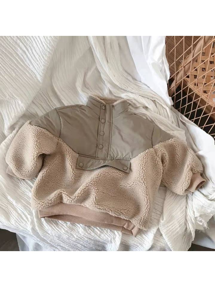 khaki Annie & Charles® Ark Outdoor Sweater for wholesale on Faire10