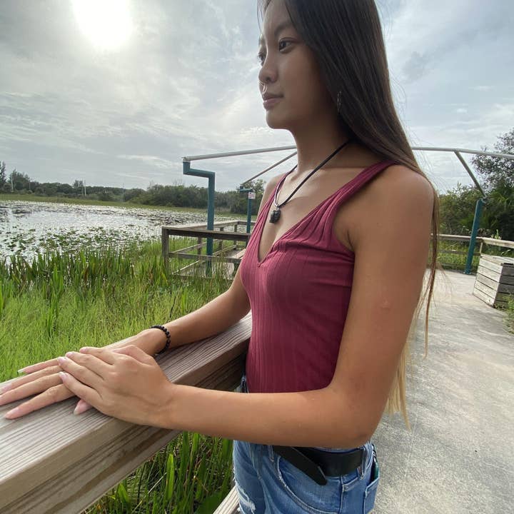 Karelia Creations - Wholesale Pendant/Charm Necklace - XL Elite Noble Raw Shungite Necklace | 7-14 grams | Unisex1