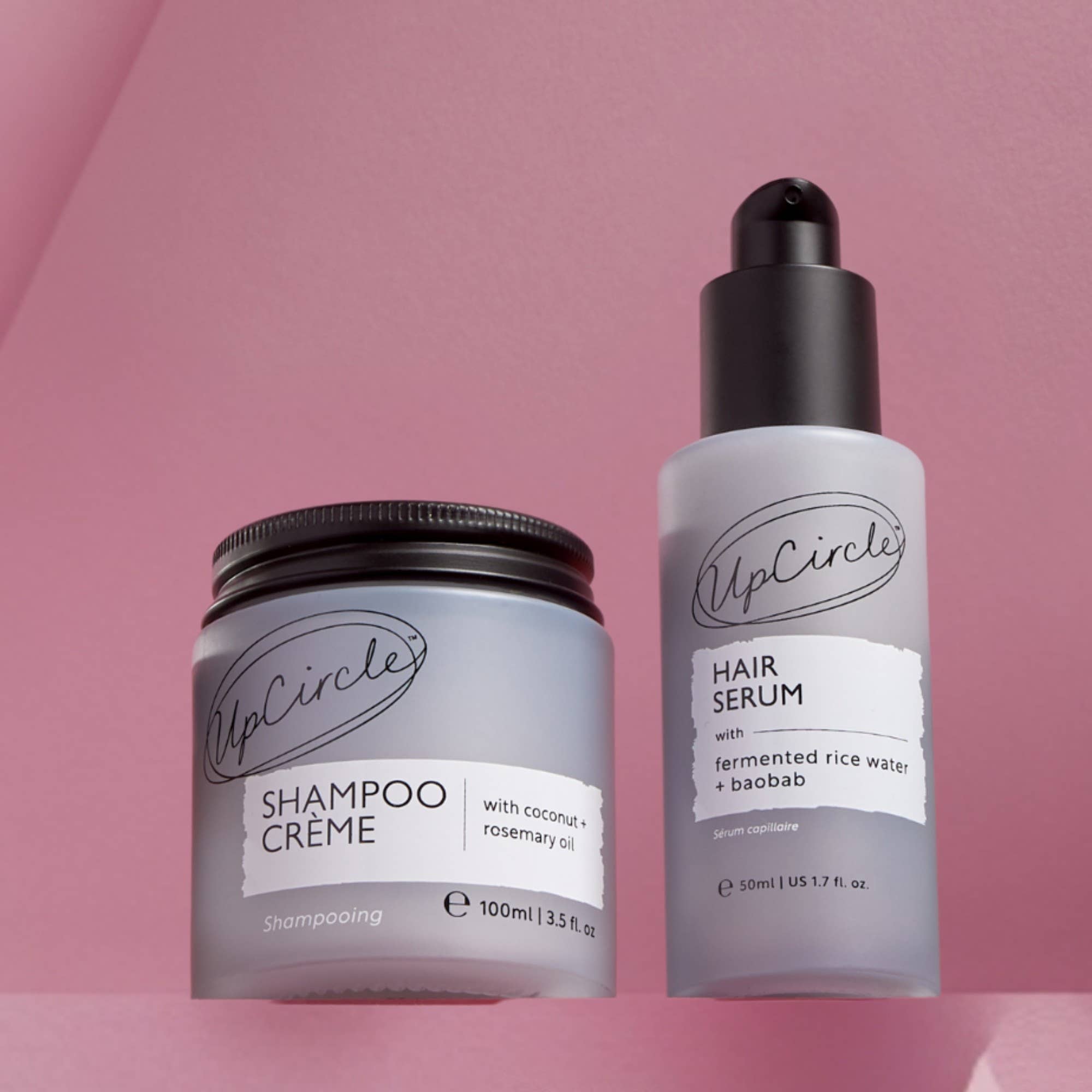 UpCircle Beauty UK - Vente Ensemble de soins pour cheveux - Coffret de soins capillaires naturels véganes et écologiques pour le Nouvel An avec romarin et noix de coco10