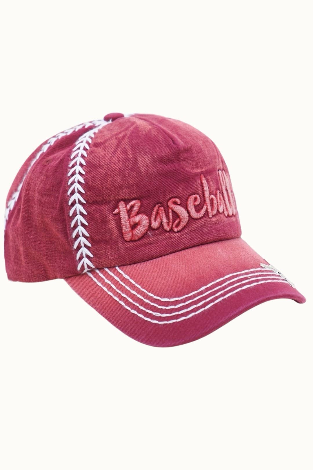 Olive & Pique - Vendita all'ingrosso Cappellino da baseball - Unisex - Cappello a Tema con Ricamo 3D e Cuciture da Baseball12