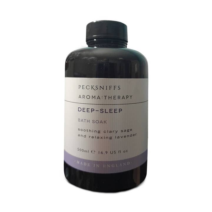 Prestige Beauty Boutique – Großhandel Badewasser/-milch – Pecksniffs Aroma:Therapy Deep-Sleep Badekaraffe | 500 ml/16,9 Fl Oz