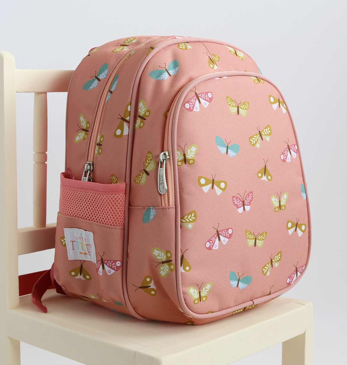 A Little Lovely Company - Wholesale Backpack - Kids - Kids backpack insulated front compartment: Butterflies3