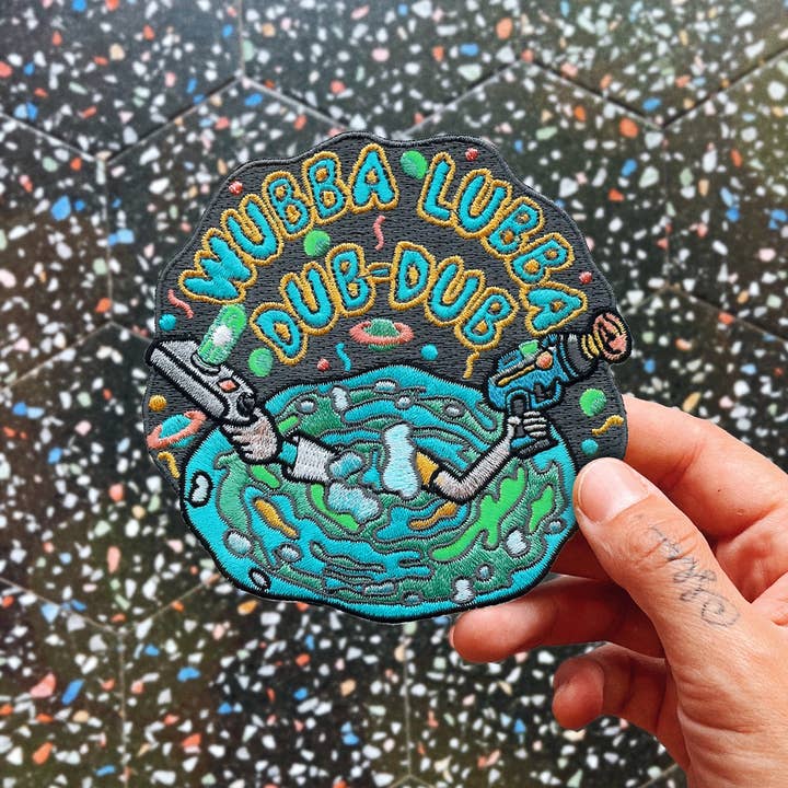 La Barbuda - No U.S. custom fees - Wholesale Patch - Wubba Lubba Dub-Dub Patch By La Barbuda1
