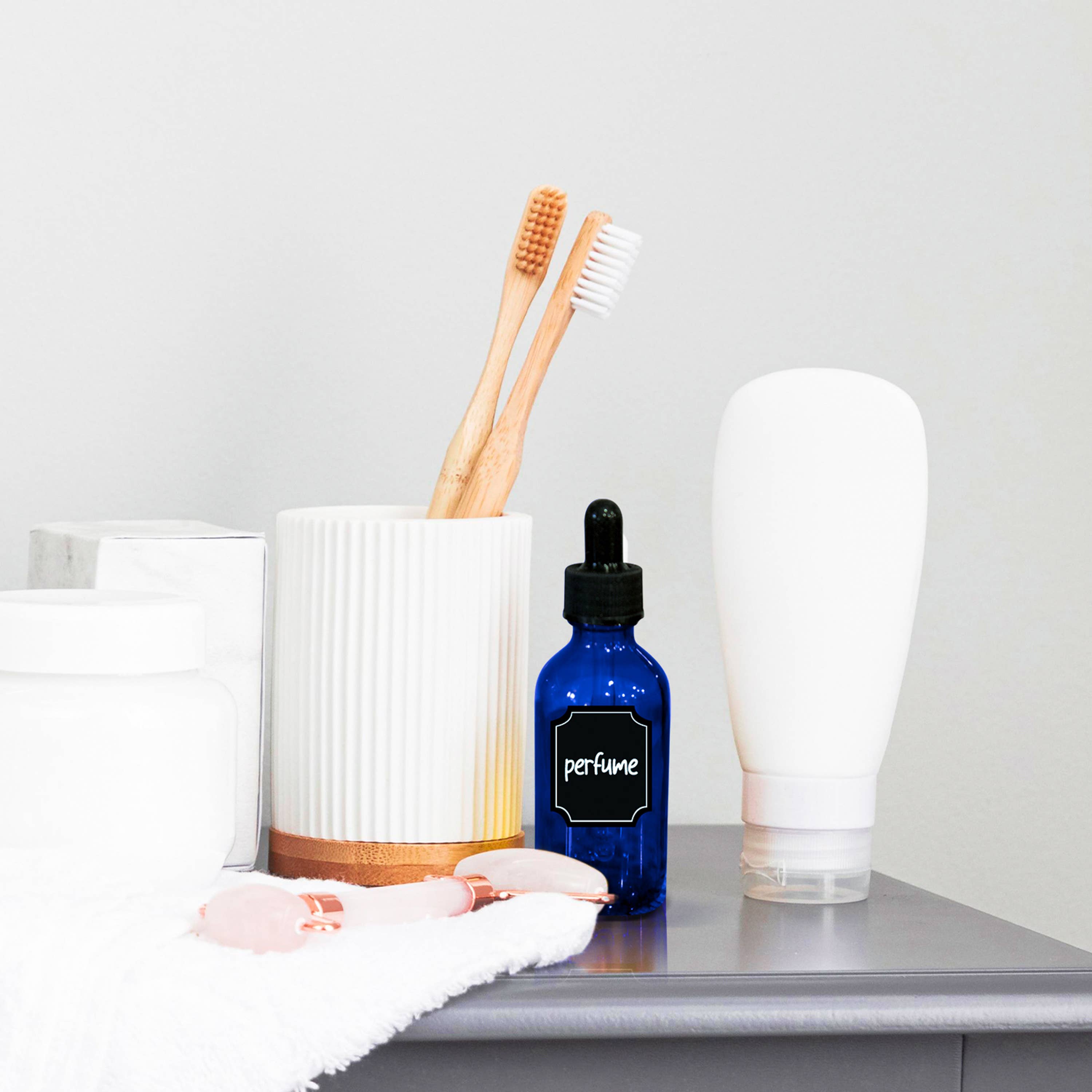 Nevlers - Wholesale Travel Container - Cobalt Blue Glass Dropper Bottles - 2 oz. (Pack of 24)11