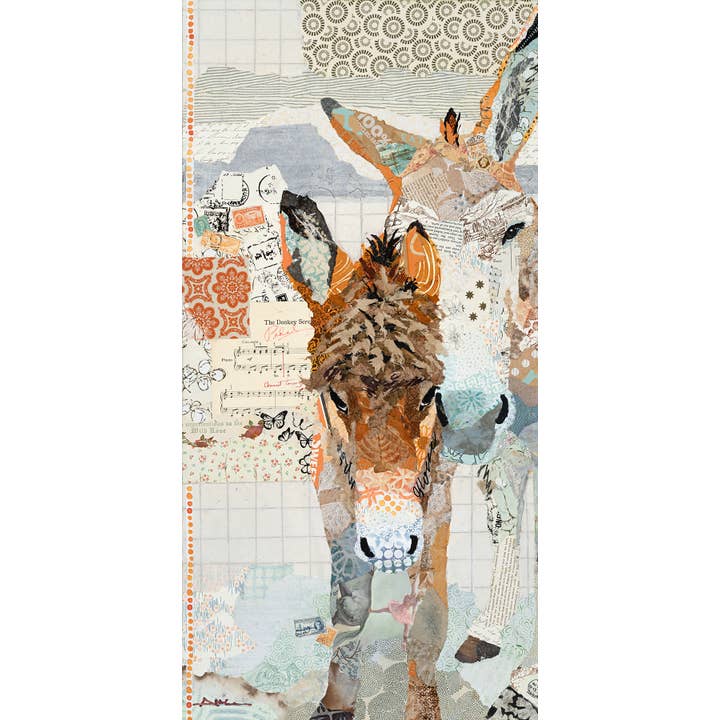 Arquivo “Inquisitivo” Colagem Matted Collage Impressão artística por atacado de Art Althea