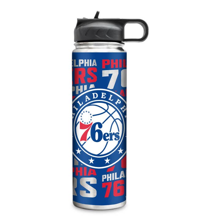 NBA Philadelphia 76ers 22oz Stainless Steel Tumbler for wholesale by Rico Industries
