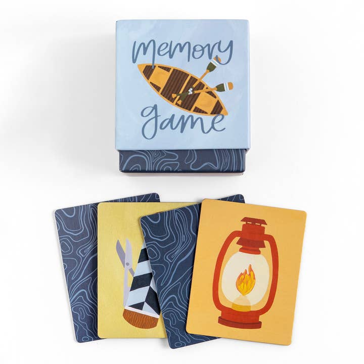 Camping Memory Game for wholesale by 1canoe2 | One Canoe Two Paper Co.