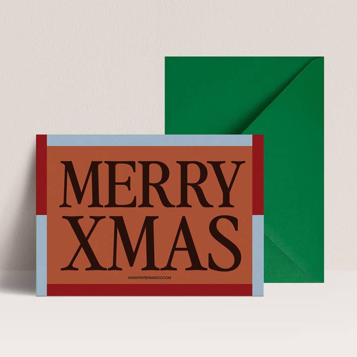 Papier and Co. - Wholesale Christmas Card - Little Card - Merry Xmas0
