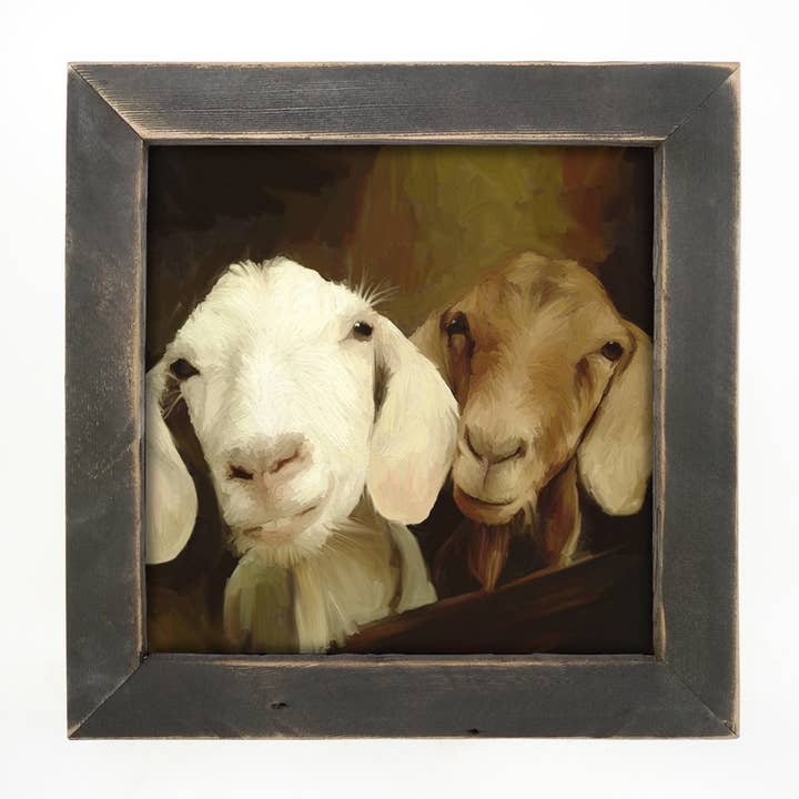 ginger blue - Wholesale Art Print - Two Goats-Friends3