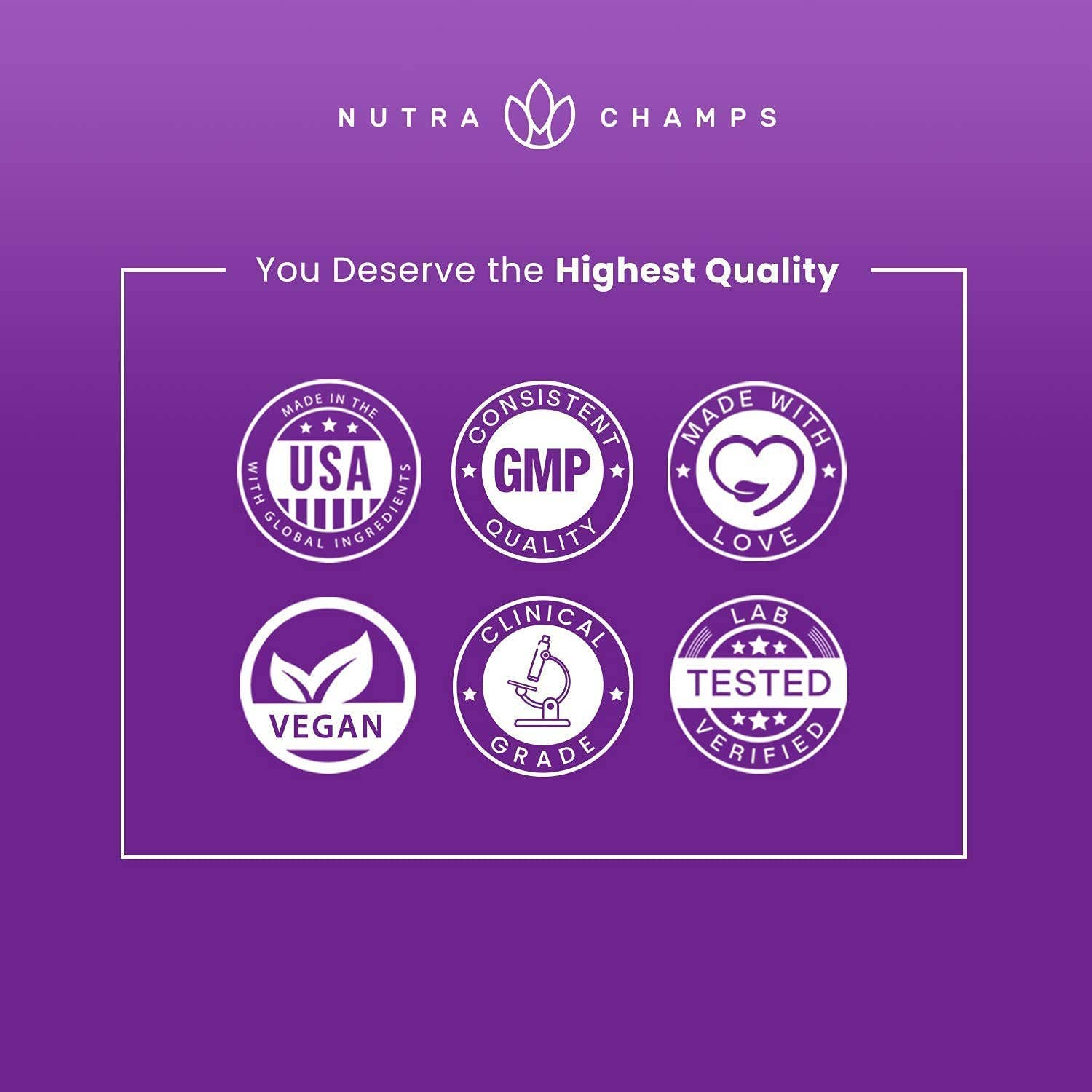 NutraChamps - Vente Supplément oral/vitamine - Détoxication et nettoyage du foie | Compléments premium de soutien du foie6