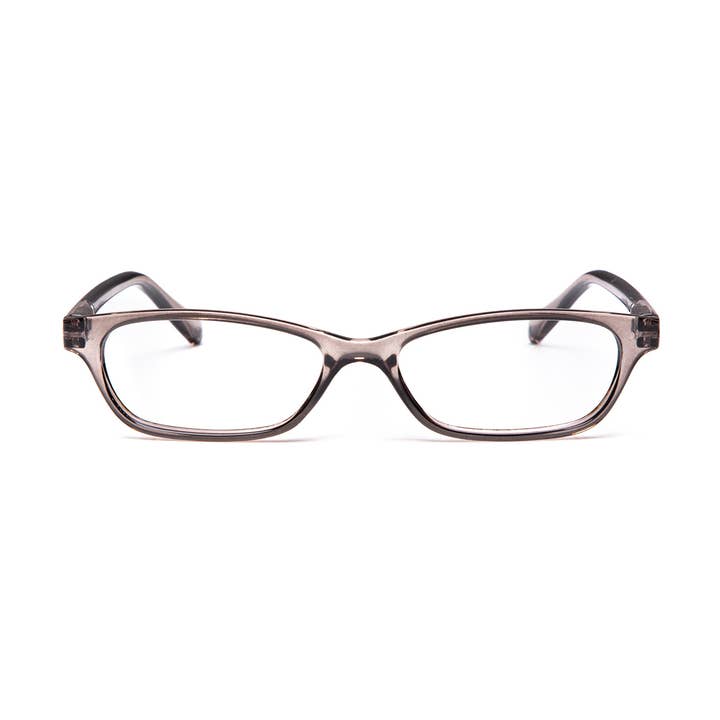 Occhiali da lettura Marple/Crystal Black per la vendita all'ingrosso da parte di Looplabb Reading Glasses