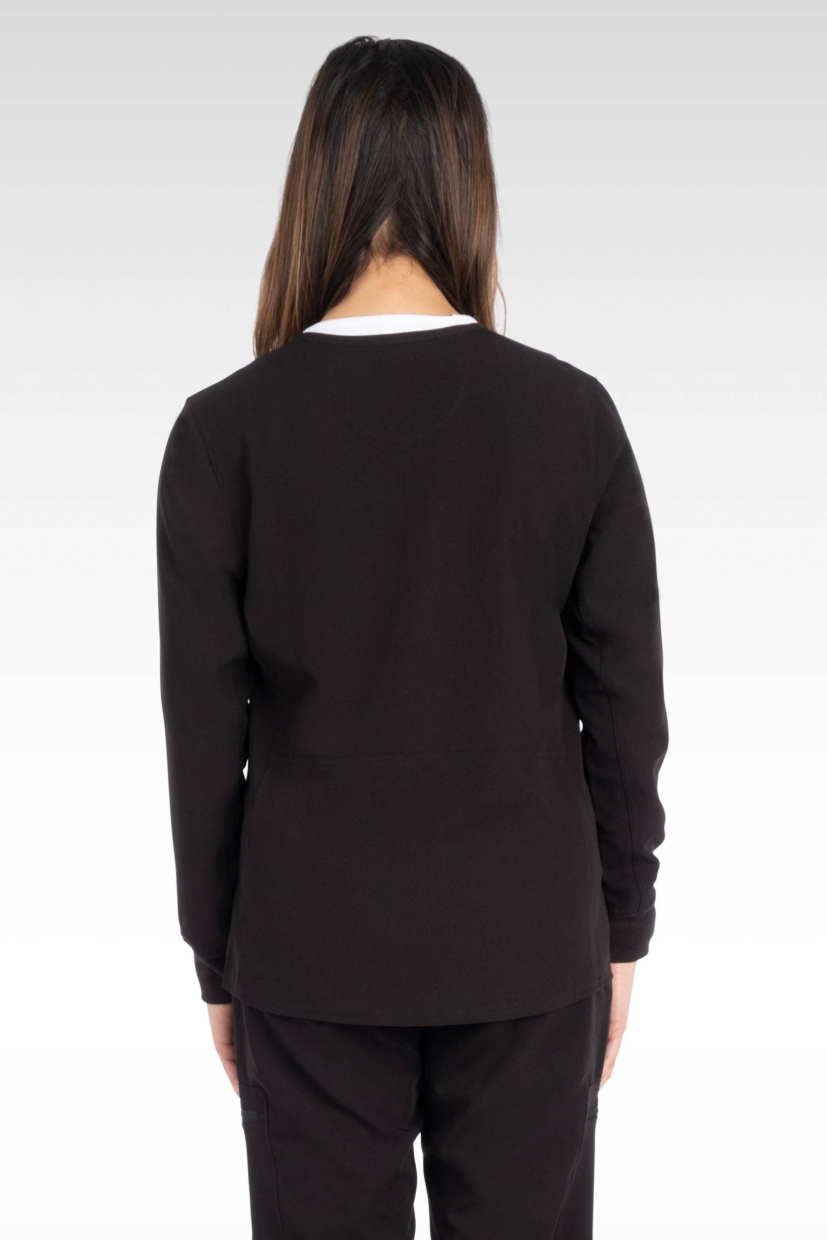 Aura Naturale - Wholesale Healthcare Uniform - Women's - Tana Women Round Neck Zipped Scrubs Jacket 4 Pockets (17050)17