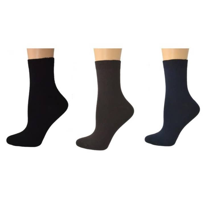 Låg Cut Bambu Quarter Shorties Män - 3 Par för wholesale av Sierra Socks