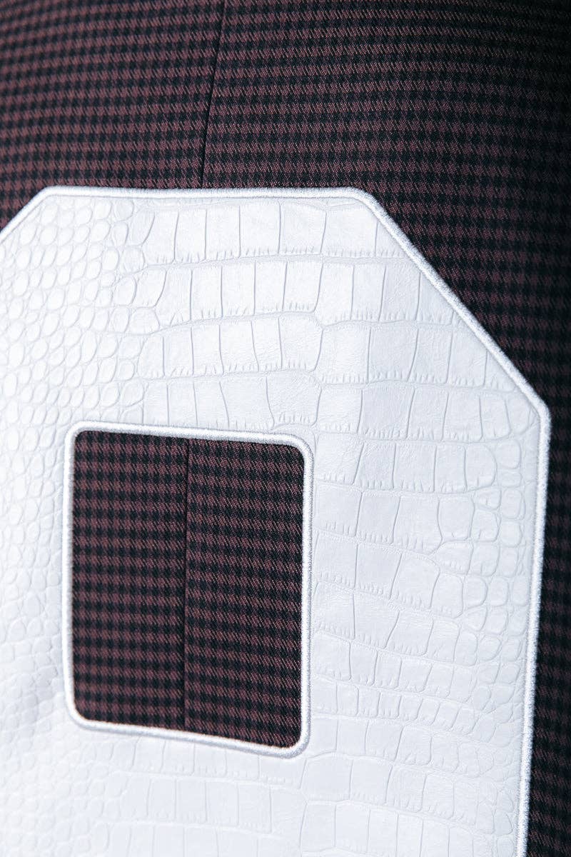 Mimmi Dogtooth Blazer | Brown for wholesale on Faire5