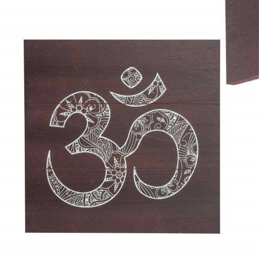 International Gifts Ltd. - Wholesale Plaque - Zenn Green Earth New Age Plaque - Om-347