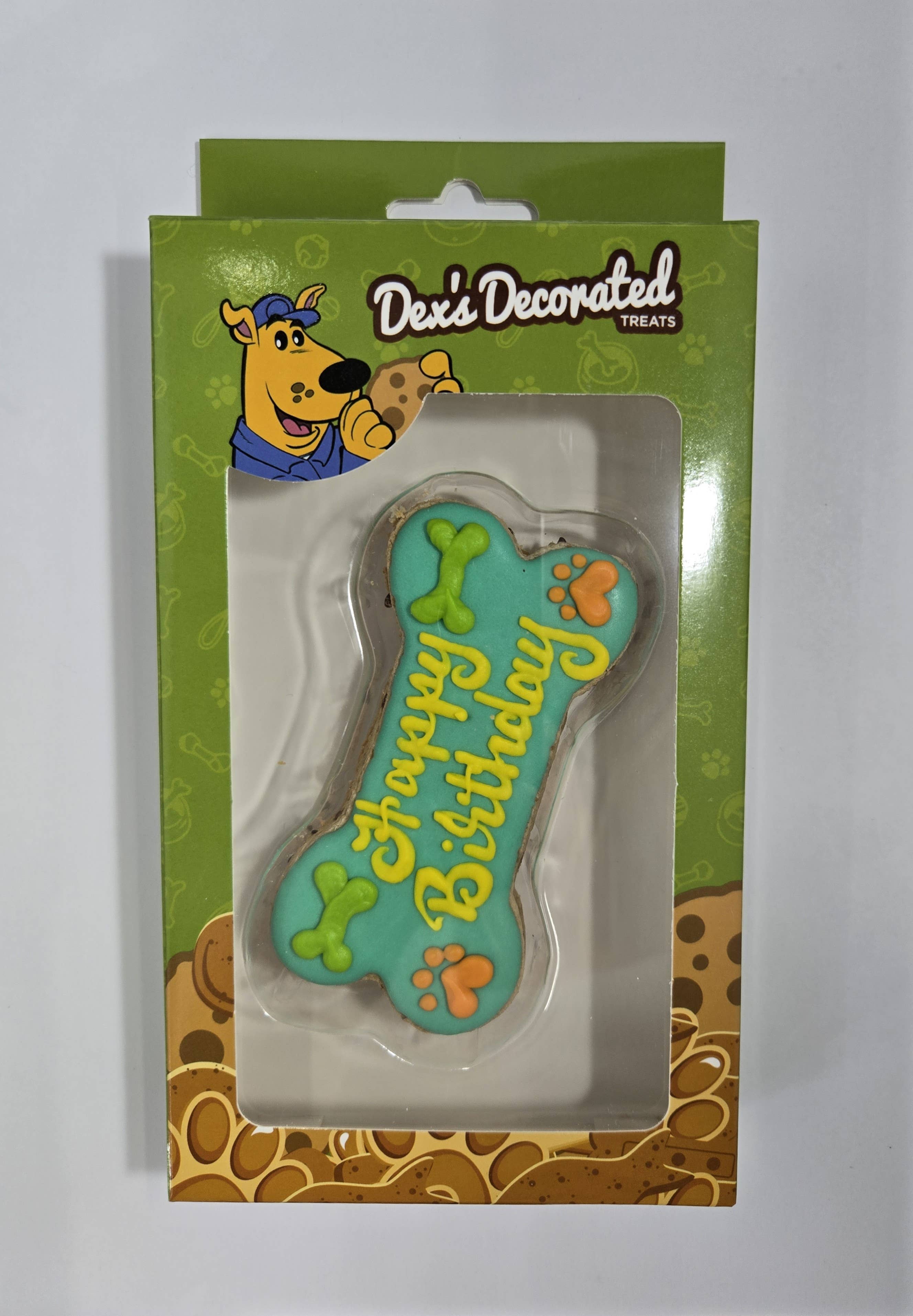 The Doggie Express - Wholesale Pet Treats - Dog - Large Happy Birthday Bone - Packaged7