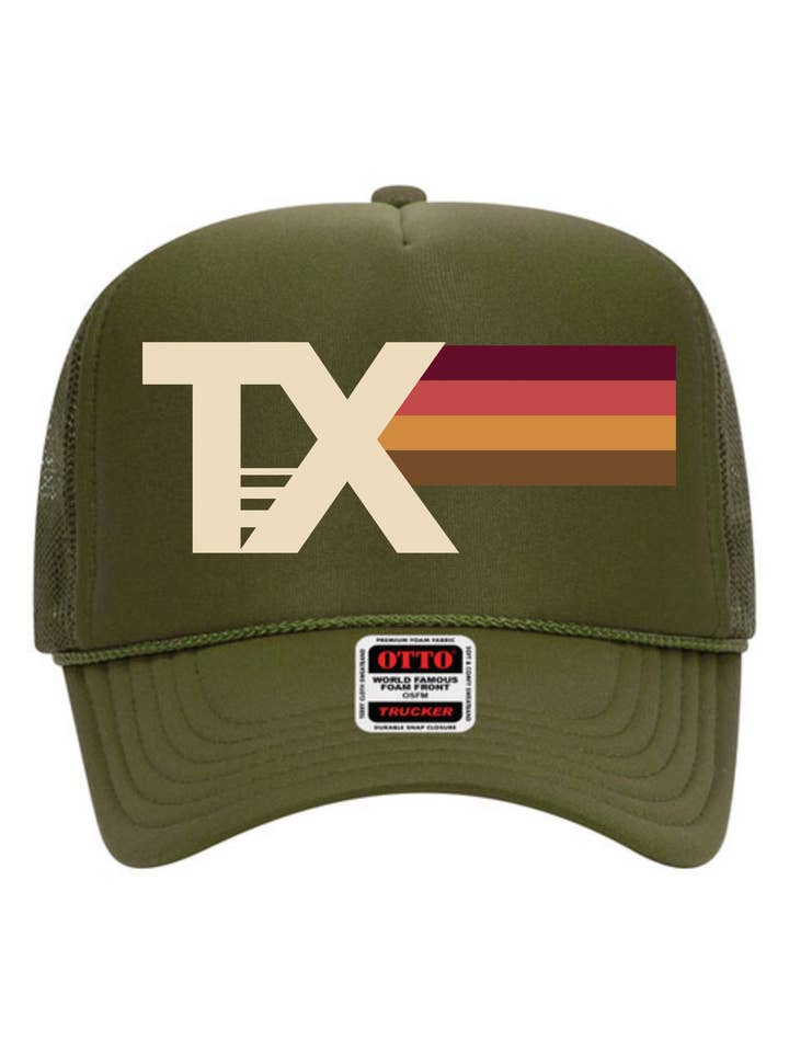 STATE CUSTOM TRUCKER CAP für den Großhandel von Summer Tees