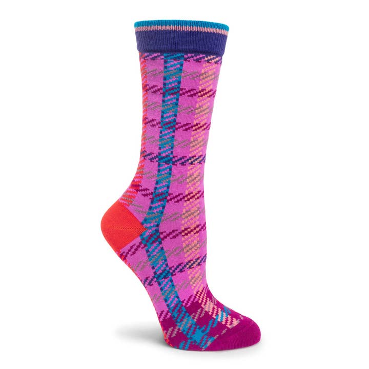 Ozone Design Inc. - Wholesale Socks - Women's - Chanelle Plaid Sock2