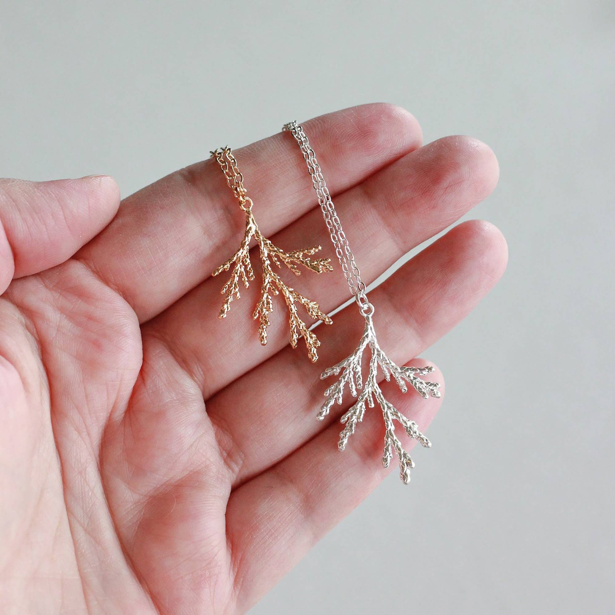 Birch Jewellery - Wholesale Pendant/Charm Necklace - Juniper Branch Necklace2