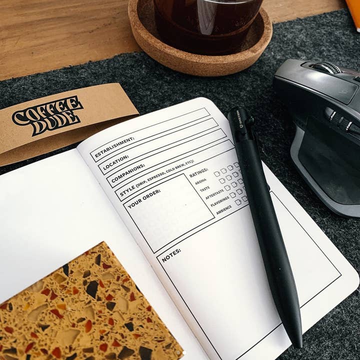 Coffee Dude - Wholesale Journal/Diary - Coffee Log Book - Coffee Dude1