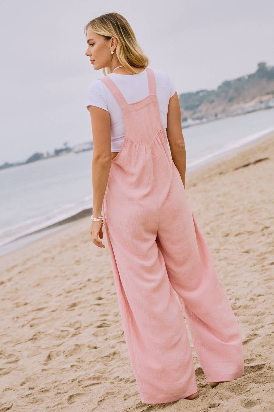 Oddi – wholesale Jumpsuit – Women's – Solid Button Sling Jumpsuit11