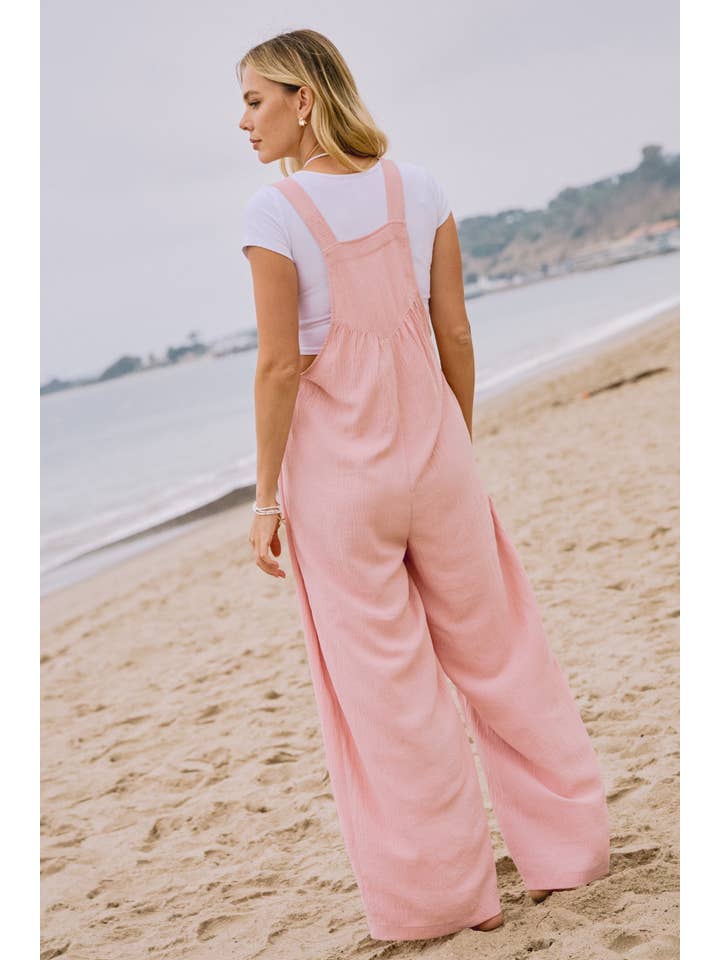 Oddi - Wholesale Jumpsuit - Women's - Solid Button Sling Jumpsuit11