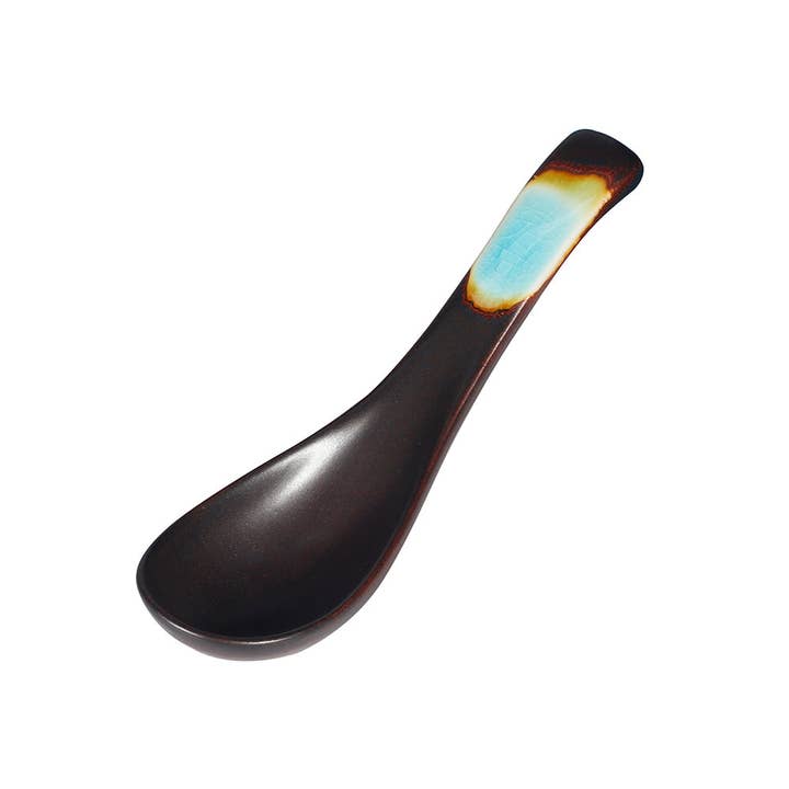 Aozora Kannyu 5.75 Inch Length Soup Spoon (10/240) for wholesale by Urban Tokyo