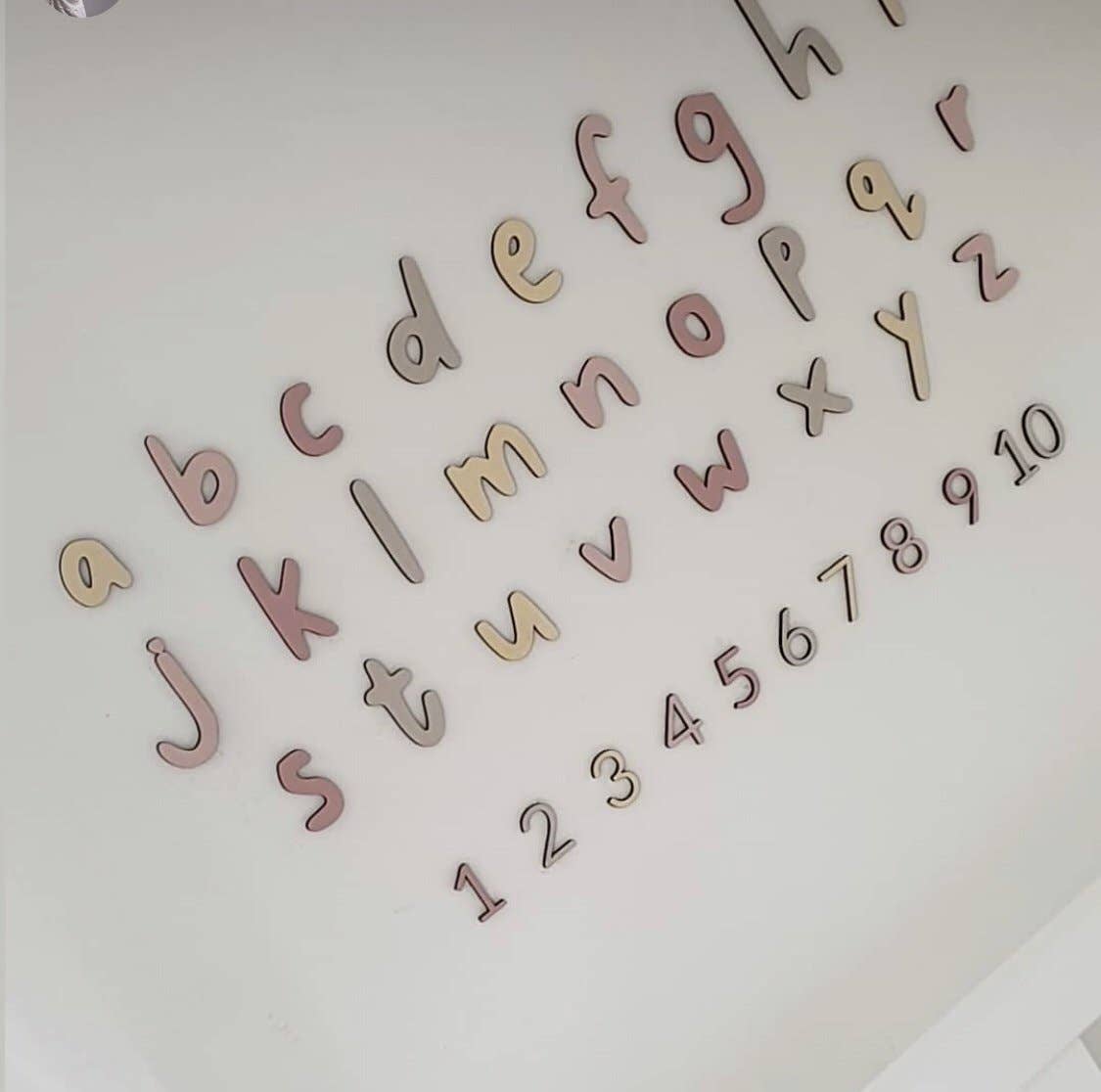 Timber Tinkers – Großhandel Wanddeko - Kind & Baby – Alphabet aus Naturholz – Wanddekoration für Kinderzimmer8