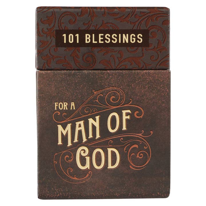 Christian Art Gifts - Wholesale Religious Card - Box of Blessings for a Man of God