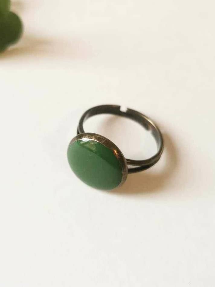 12 mm änggrön ring för wholesale av Lilipoetry