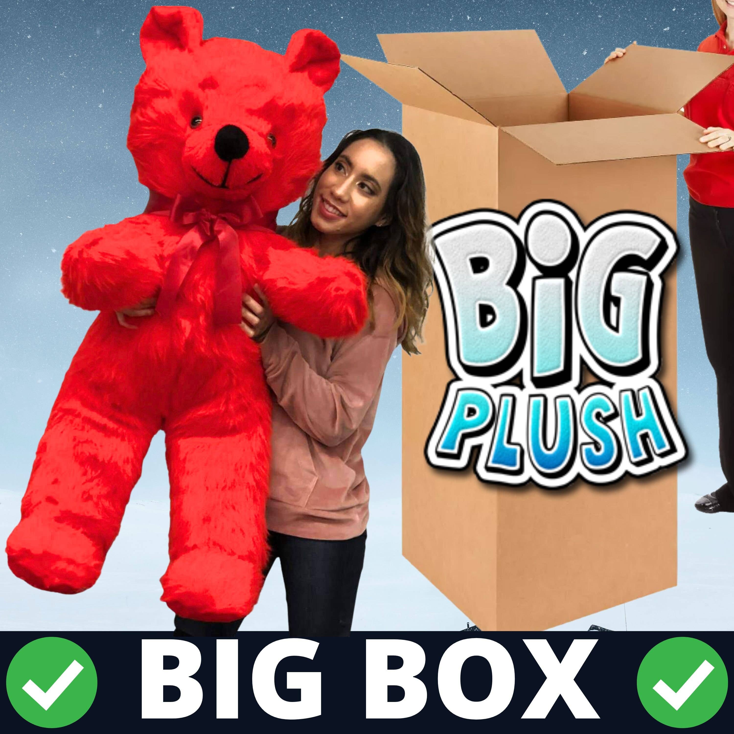 Big Plush - Vente Peluche – enfant et bébé - Ours en peluche géant rouge pour la Saint-Valentin 46 pouces5