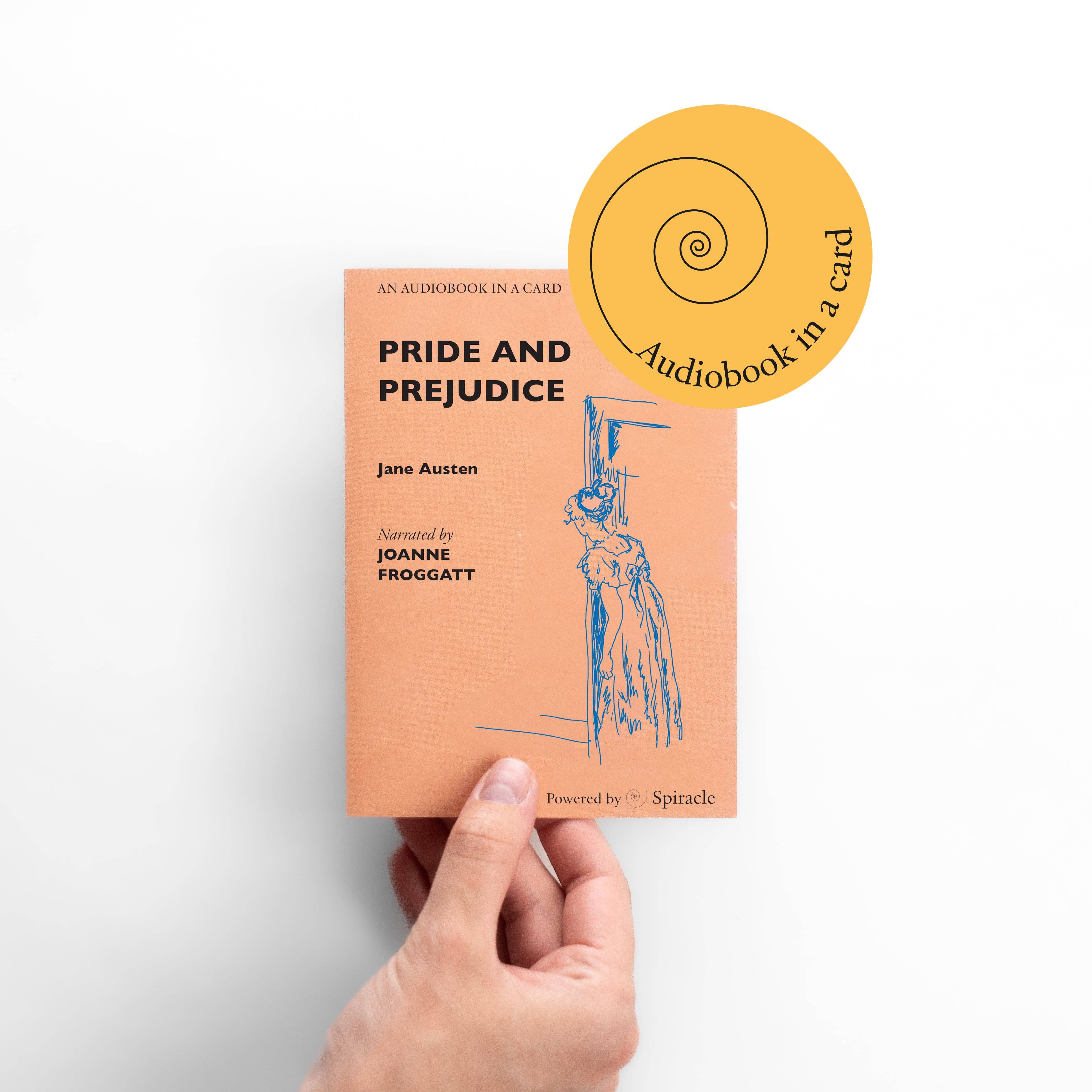 Spiracle Audiobooks – wholesale Everyday greeting card – Jane Austen’s Pride and Prejudice Audiobook Gift8