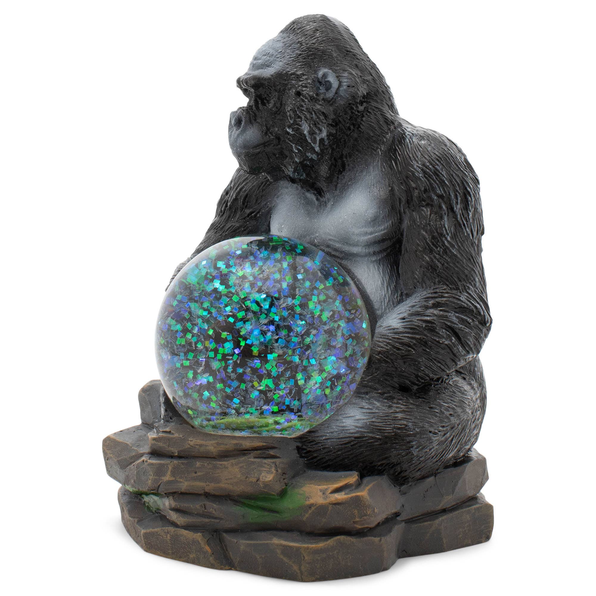 EAST AVENUE - Wholesale Snow Globe - Gorilla Mom and Baby 45MM Snow Globe1