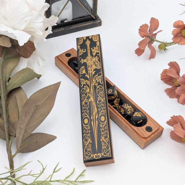 EBONWOOD - Wholesale Dice - Bespoke Dice Vault – Custom Dice Storage for Dungeons & Dragons Players