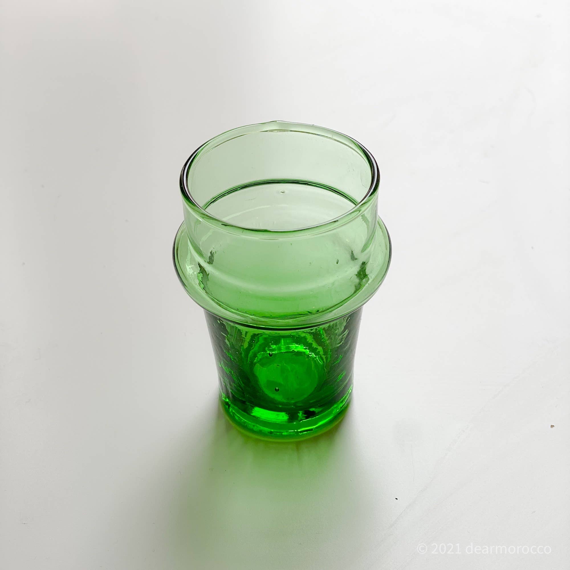 dear Morocco – Engroshandel Drikkeglas/kop – Marokkansk genbrugt Beldi teglas i grøn5