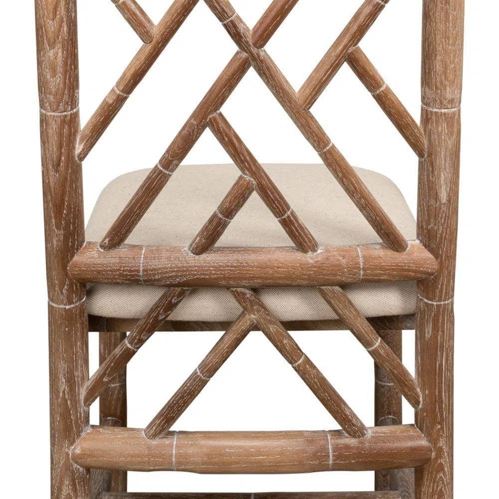 LOOMLAN – wholesale Chair – Brighton Bamboo Leather Dining Chair 2PC50