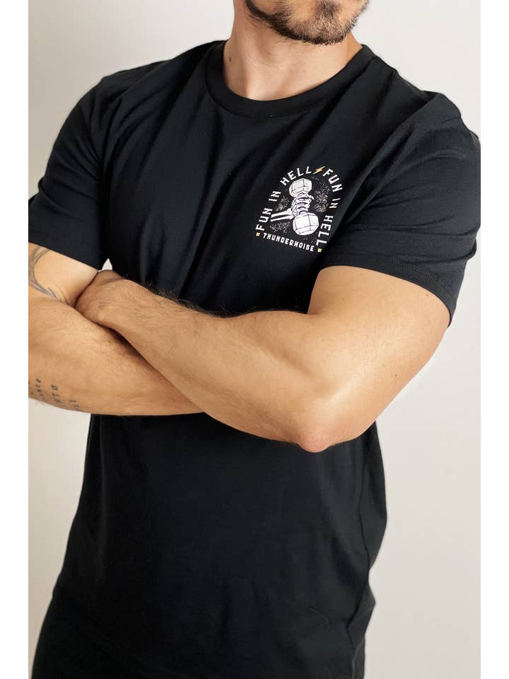 Thundernoise - Wholesale Screen printed t-shirt – Men′s - Fun in Hell1