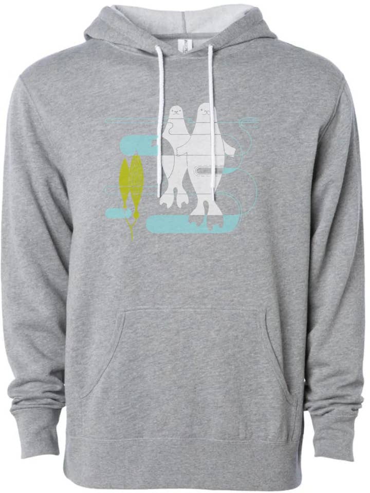 Harbor Seal tröja med huva för wholesale av Artisans & agency