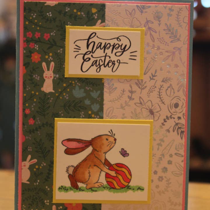 Easter Greeting Card for wholesale by Lake Milled Crafts LLC