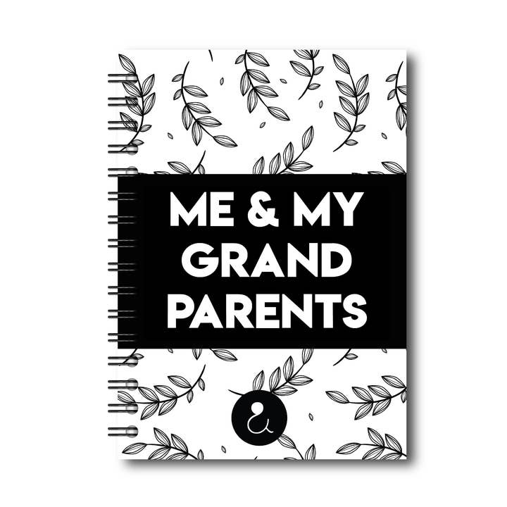 Me & My Grandparents Monochrome - álbum de recortes para venta al por mayor de Studio Ins & Outs