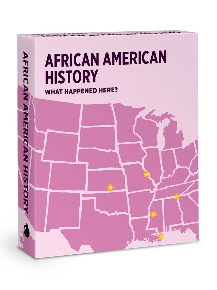 What Happened Here? African American History Knowledge Cards for wholesale by Pomegranate