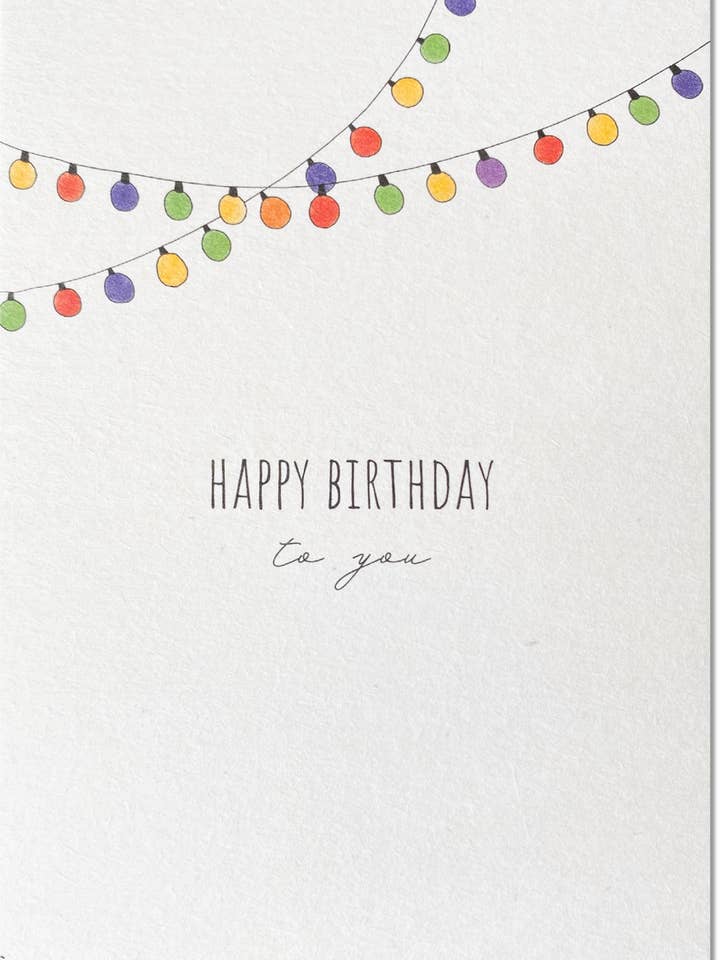 guirlandes lumineuses pour la vente par KEITCARDS